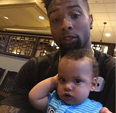 Odell With His Baby Brother Sonny Beckham Jr Odell Beckham Jr Father Son Matching Outfits