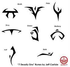 This happens when it automatically inflates after the wearer goes into the water. Seven Deadly Sins Symbols Seven Deadly Sins Symbols Seven Deadly Sins Tattoo Cool Symbols