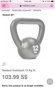 The smartest way to buy & sell real win on a little home gym addition. Farti Arrabbiare Ho Fame Vendita Allasta Reebok Kettlebell 12kg Centro Replica Cavita