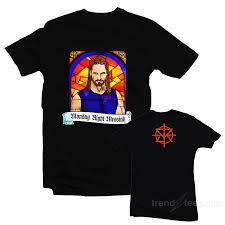 Unlike cm punk's lively promos, rollins' promos lack the flamboyance, intensity, and passio. Seth Rollins Monday Night Messiah T Shirt Trendstees Com