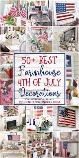 50 Farmhouse 4th Of July Decorations 4th Of July Decorations Fourth Of July Decor July Crafts