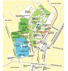 Ueno park is a popular dog park in tokyo. Jungle Maps Map Of Ueno Japan