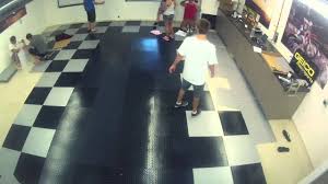 What is a stick floor? The Truth About Peel And Stick Vinyl Garage Floor Tiles All Garage Floors
