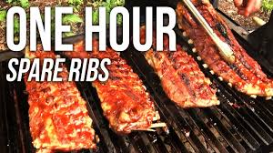 Preheat to 350 degrees f. How To Grill One Hour Spare Ribs Recipe Youtube
