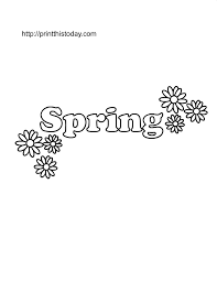 These spring coloring pages are sure to get the kids in the mood for warmer weather. Free Printable Spring Coloring Pages For Kids