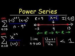 Power Series Finding The Radius Interval Of Convergence Calculus 2 Youtube Calculus Calculus 2 Convergence