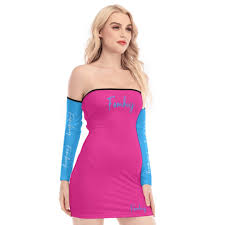 Femboy Off-shoulder Back Lace-up Dress and Thong Set Femboy in Pink and  Blue Fully Personalizable Sizes up to 5XL. - Etsy Ireland