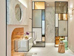 Build a stylish design in your bathroom guided by this modern & contemporary look from our customers' homes. Sophisticated Ideas For A Modern Marble Bathroom Design
