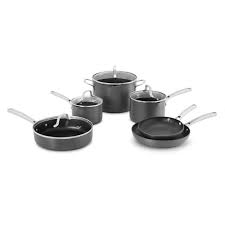 Calphalon Classic Nonstick 10 Piece Cookware Set Pots And Pans Sets Cookware Set Nonstick Cookware