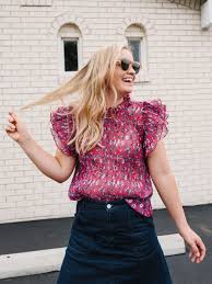 How To Wear A Denim Mini Skirt The Effortless Chic