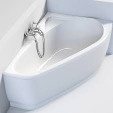 Une baignoire d'angle design tout confort. Baignoire D Angle Baignoire Asymetrique Droite 160 X 105 Cm Selena
