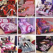 Dollhouse accessories doll accessories doll furniture furniture sets hannah montana home bedroom baby gifts dog lovers toddler bed. Teenager High School Musical Hannah Montana Camp Rock Quilt Cover Set Single Ebay
