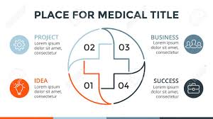 vector plus infographic medical diagram healthcare graph hospital