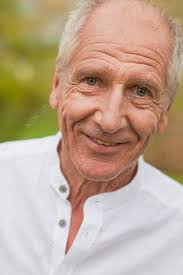old man smiling - Stock Image - F003/7459 - Science Photo Library