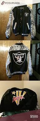 Rare Nfl Raider Jeff Hamilton Zubaz Jacket Jackets Clothes Design Fashion Design