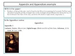 The next step to create an appendix for paper is to write a title for the appendix. Mla Paper Format From Title Page To Appendix