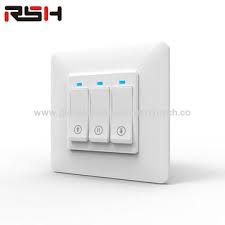 Chinatouch Light Switch With Led Indicators Tempered Glass Panel Eu Standard Wall Light Switch Timmimg On Global Sources