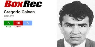 BoxRec: Gregorio Galvan