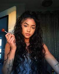 Pin By Nya Jane On Baddie Baddie Hairstyles Mexican Hairstyles Curly Hair Styles