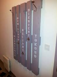 Porte Manteau Recup Palette Home Made Idees Pour La Maison Recup Palette Deco Maison