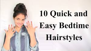 Bookmark your favorite layered hair style of the bunch. 10 Quick And Easy Bedtime Hairstyles Medium Long Hair Youtube