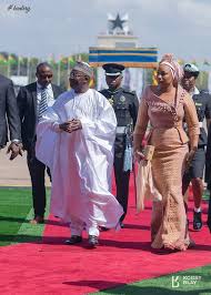Ghana S Vp S Wife Samira Bawumia Breaks Internet Again With Her 61st Independence Day Dress Latest African Fashion Dresses African Print Dress Designs African Clothing