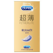Durex Fetherlite Closefit Ultra Thin Smooth Condom Firming Condom Adult Sex Products