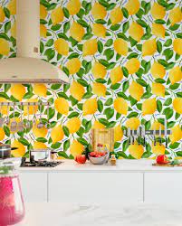 11 Insanely Fun Ways To Wallpaper Your Kitchen Kitchen Wallpaper Modern Kitchen Wallpaper Wall Art Diy Bedroom