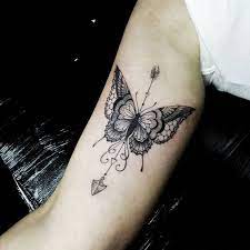 Inner Bicep Tattoos Bicep Tattoo Butterfly Tattoos For Women Inner Wrist Tattoos