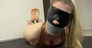 FetiSale - Video Escape Challenge #8 - Level 10 of 10 - Sporty gym Outfit -  FOOT FETISH CLOSEUPS! Hogtied, Metal cuff