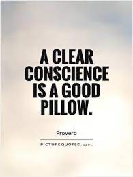 Quotes About Clear Conscience 93 Quotes