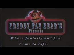 comercial 1980 freddy fazbear s pizza sub esp animatronicos fnaf tortas de toy story five nights at freddy s
