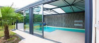 Prix piscine hors sol en bois composite; Veranda Pour Piscine Confort Et Securite Fillonneau
