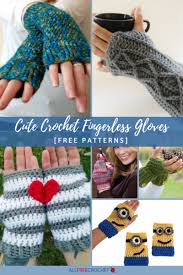 Search patterns with these attributes. 50 Cute Crochet Fingerless Gloves Free Patterns Allfreecrochet Com