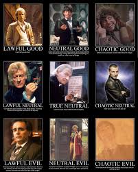 Doctor Who Alignment Chart Gentlemint