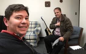 Flash visit by colleague from TAMUC for Bea