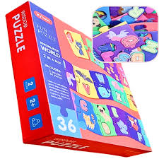 The puzzles inside are transcribed from each episode of the show. Knowledge World Jigsaw Puzzle Letters Numbers 2 Puzzles In A Box With Thick Large Cardboard Pieces And Safe Smooth Edges Educational Learning Gifts For Boys Girls Age 3