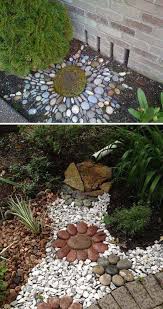 38 Creative Patio Garden Floor Decorating Ideas With Patterns For 2020 In 2020 Small Backyard Landscaping Garden Floor Decorative Downspouts