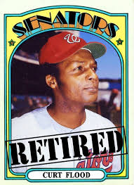 WHEN TOPPS HAD (BASE)BALLS!: A UNIQUE "CAREER CAPPER": 1972 CURT FLOOD