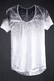 Spray Painting Damage T Shirt Vntch Clothing Mens Tshirts Fashion Clothing Store Paint Shirts