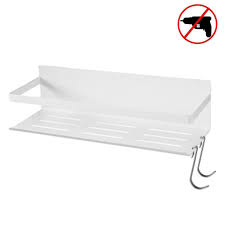 In unserem videoclip zeigen wir ihnen, wie sie einen spiegel ohne zu bohren sicher befestigen! Badregal Duschablage Ohne Bohren Wandrega Kaufland De