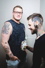 Every saint has a past, every sinner has a future. The Illustrated Men A Q A With Dan And Tyson From Black Dagger Tattoo Gladstone News