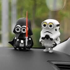 Car Decoration Cosplay Dolls For Star Wars Creative Ornaments Black White Sword Heroes Toys Car Interior Accessories Ornaments Car Decor Car Interior Accessories Ornaments