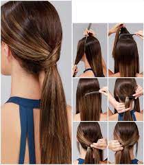 50 Easy Correct Hairstyles For Long Hair Step By Step Hair Styles Ponytail Hairstyles Easy Low Ponytail Hairstyles