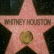 Whitney Houston S Star On The Hollywood Walk Of Fame Whitney Houston Walk Of Fame Hollywood Walk Of Fame