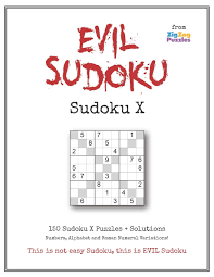 Usa daily crossword fans are in luck—there's a nearly inexhaustible supply of crossword puzzles online, and most of them are free. Evil Sudoku X Puzzle Book With 150 Difficult Puzzles For The Ultimate Logic Challenge Amazon Com Mx Libros