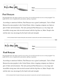 Education World Paul Bunyan Education World Day Language Skills