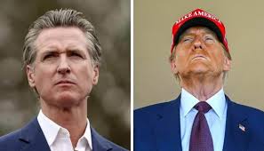 Gavin Newsom said this is not his fault, he's blaming ICE and Trump