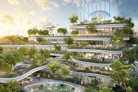 Soprema Hq Eco Futuristic Building By Vincent Callebaut Architectures Green Building Architecture Green Architecture Eco Architecture