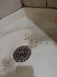 I called in 2 companies to give me an estimate on repair. Crack Appearing In My Fiberglass Shower Floor Album On Imgur